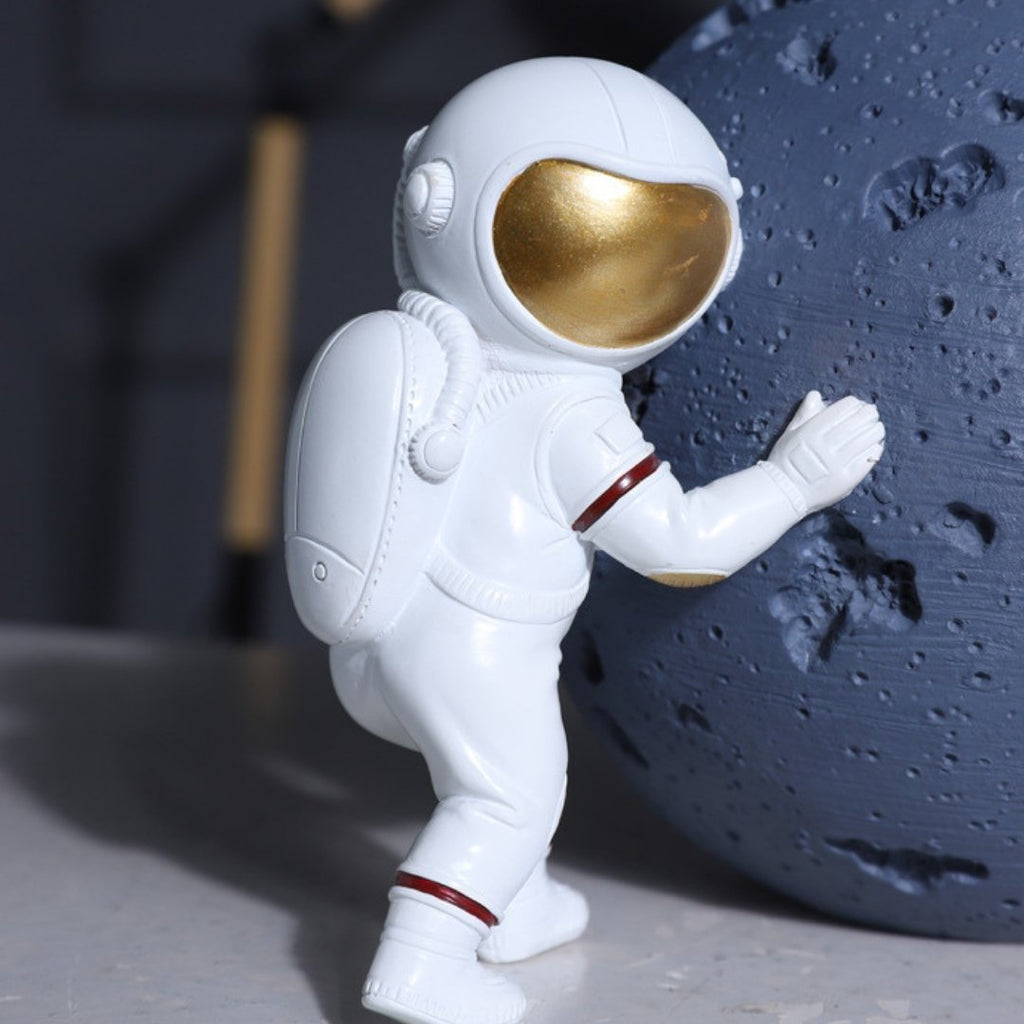 Astronaut Lunar Bookend Pair 3
