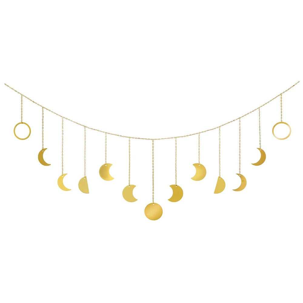 Lunar Phase Metal Wall Garland 2